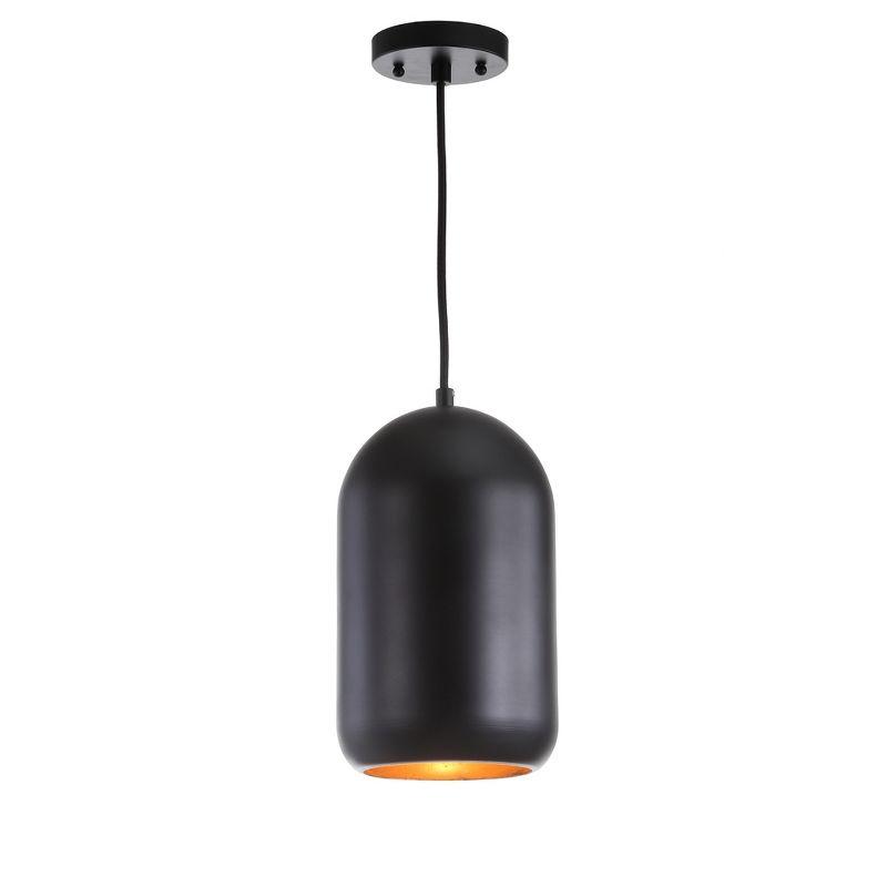 Carisir 7 Inch Pendant - Painted Black  - Safavieh.