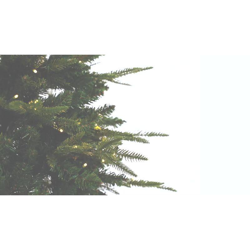 Nearly Natural 4' Pre-Lit LED Colorado Mountain Fir Artificial Christmas Tree Clear Lights