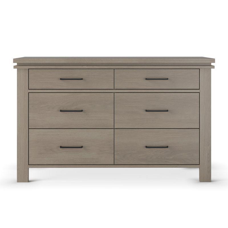 Child Craft Denman 55" Wide 6-Drawer Double Dresser
