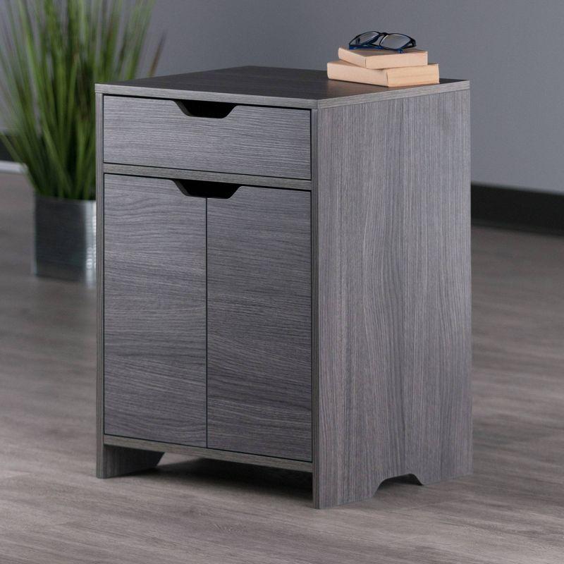 Nova 1 Drawer Storage Cabinet - Winsome