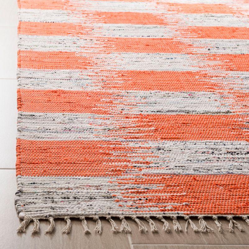 Montauk MTK721 Hand Woven Area Rug - Orange/Multi - 3'x5' - Safavieh.