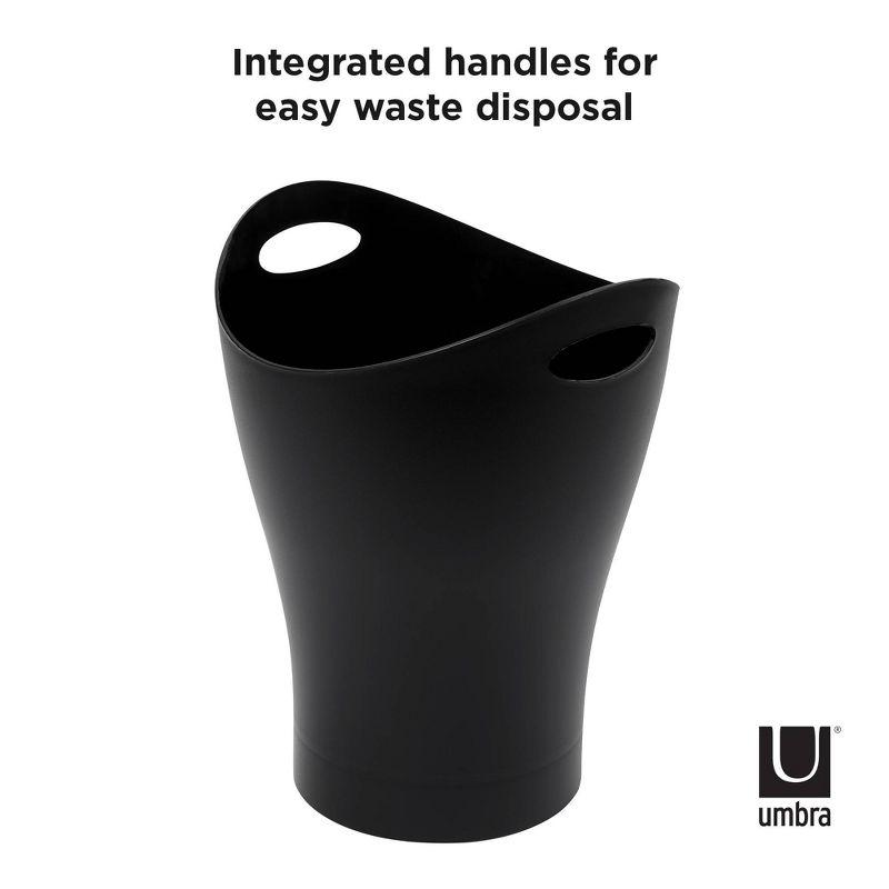 Umbra 2.2gal Garbino Indoor Trash Can Black