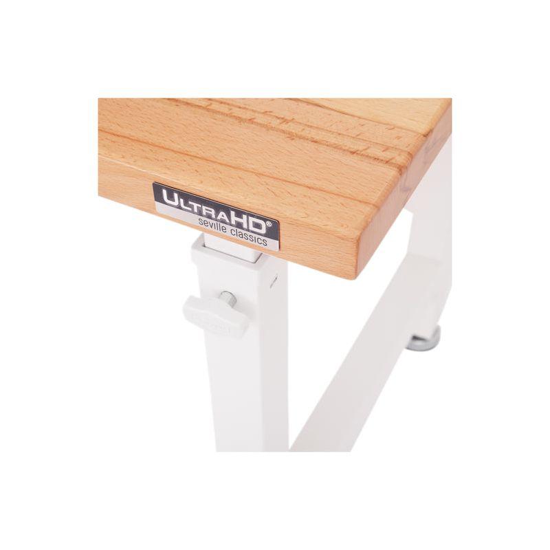 Seville Classics UltraHD Adjustable Height Workbench, 48" W x 24" D x 28.5" - 42" H
