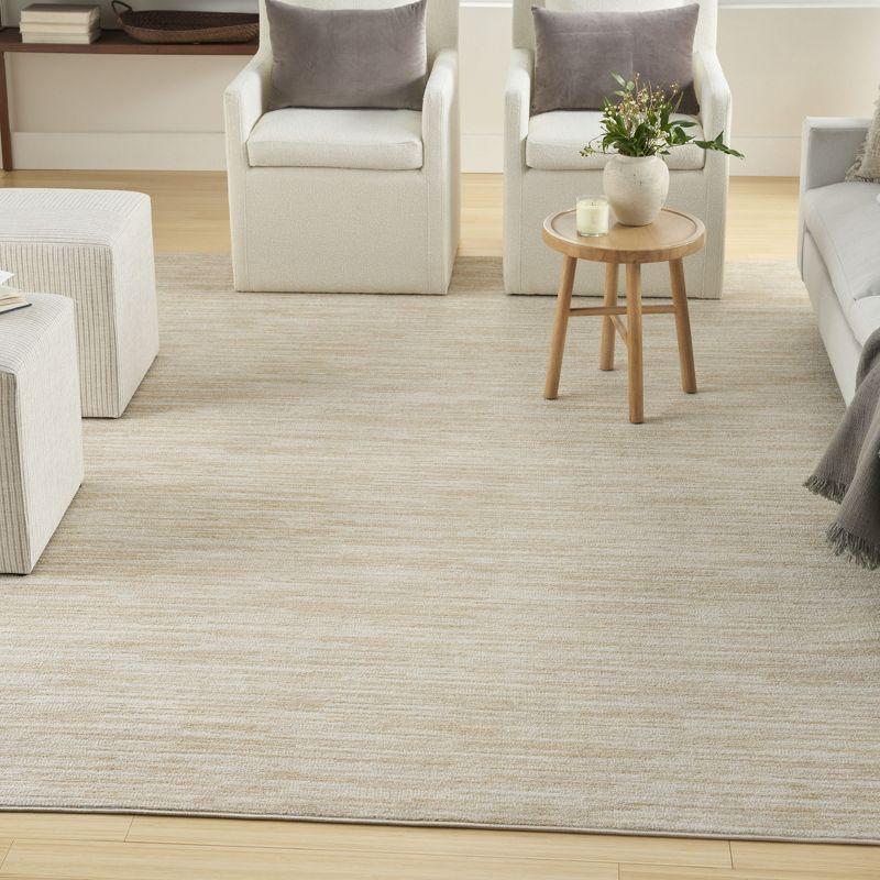 Nourison Essentials 8' x 10' Ivory Gold Indoor/Outdoor Rug