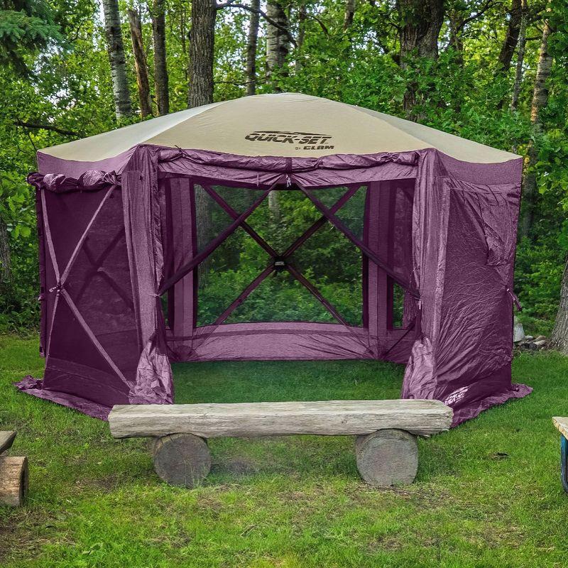 Clam CLAM Quick-Set Pavilion Portable Outdoor Canopy Shelter