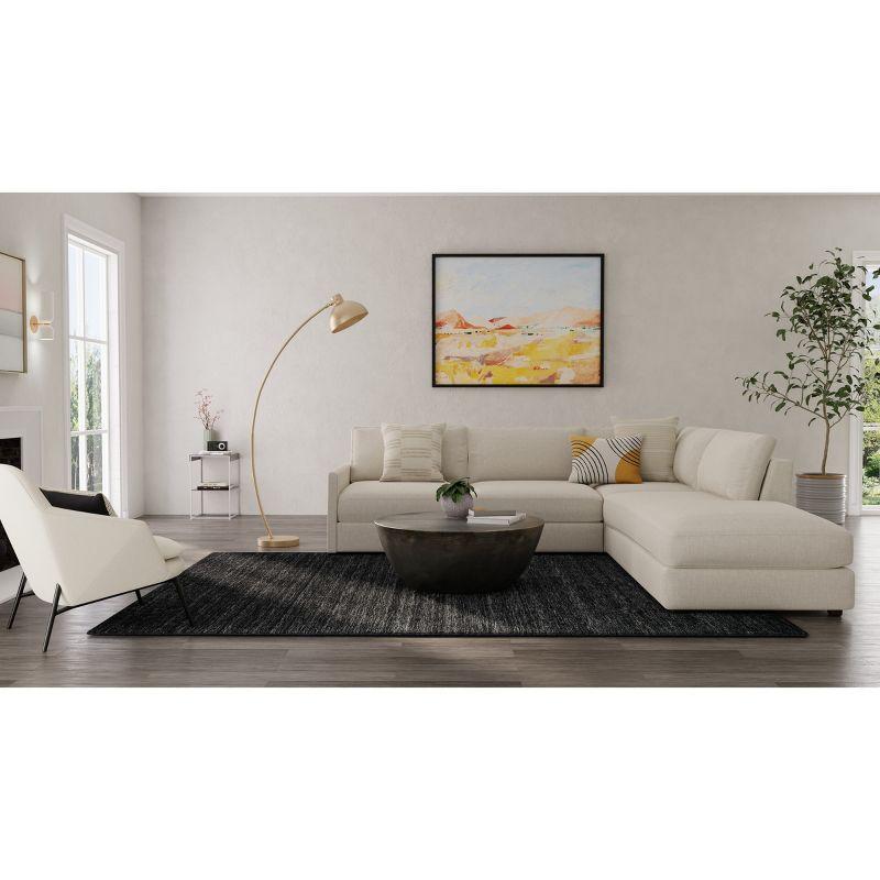 Luna Modern Solid Area Rug