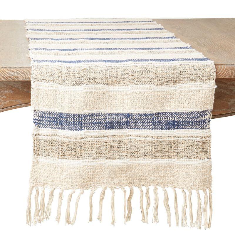 Rectangular Striped Table Runner