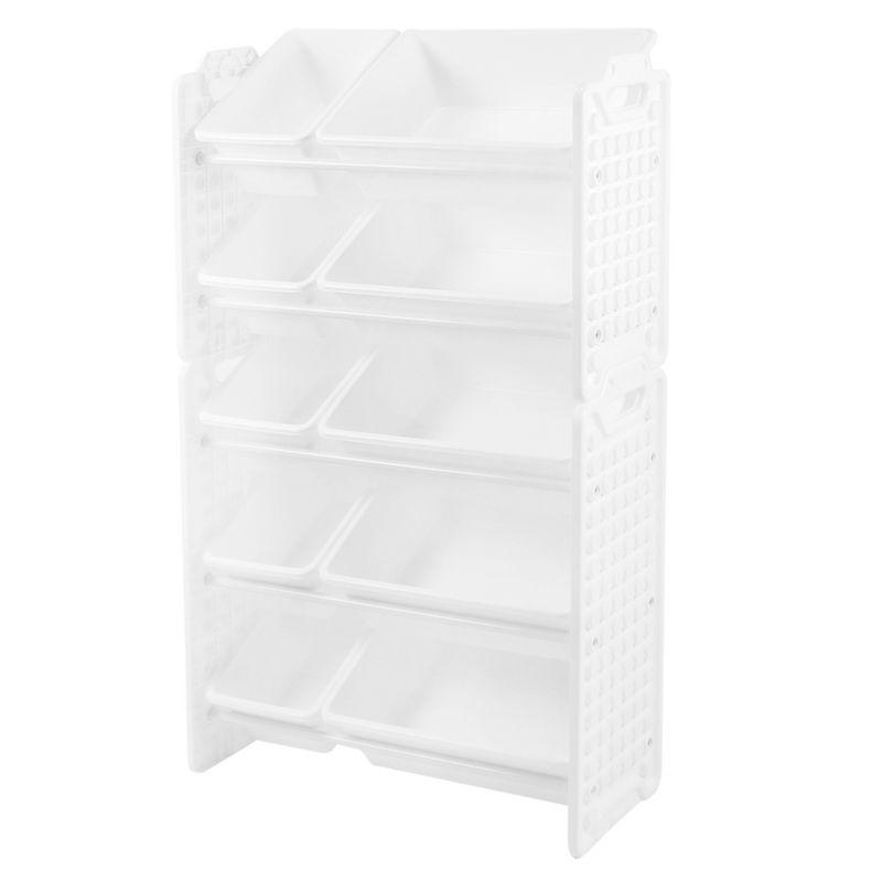 UNiPLAY 5 Tier Toy Storage Organizer with Removable Bins