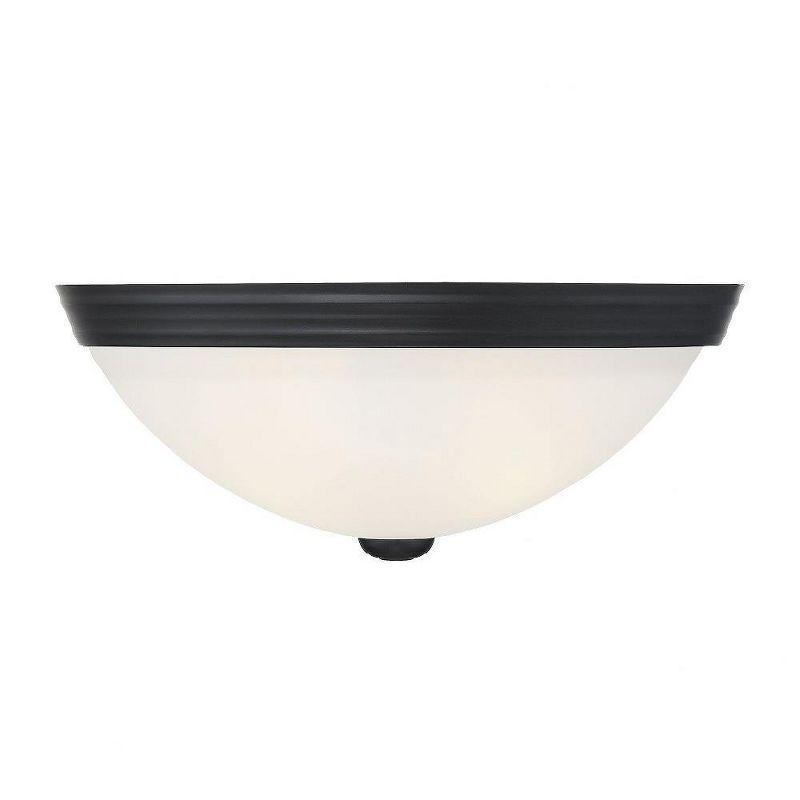 Savoy House NULL 2 - Light Flush Mount in  Black