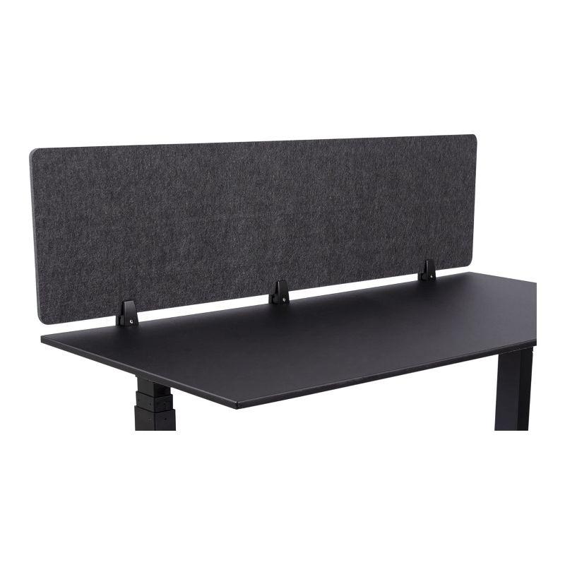 Stand Up Desk Store Fabric 1 Panel Desk Partition