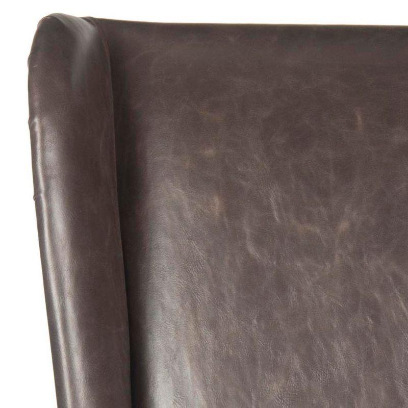 Bacall 20" H Dining Chair - MCR4501 - Antique Brown - Safavieh Couture