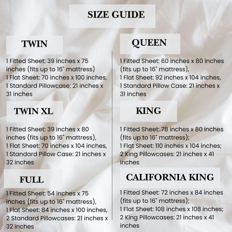 Pointehaven Flannel Damask Sheet Set