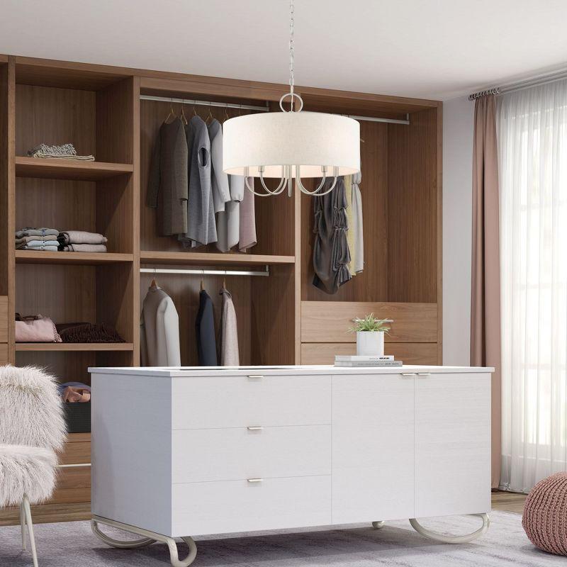 Livex Lighting Blossom 5 - Light Pendant in  Brushed Nickel