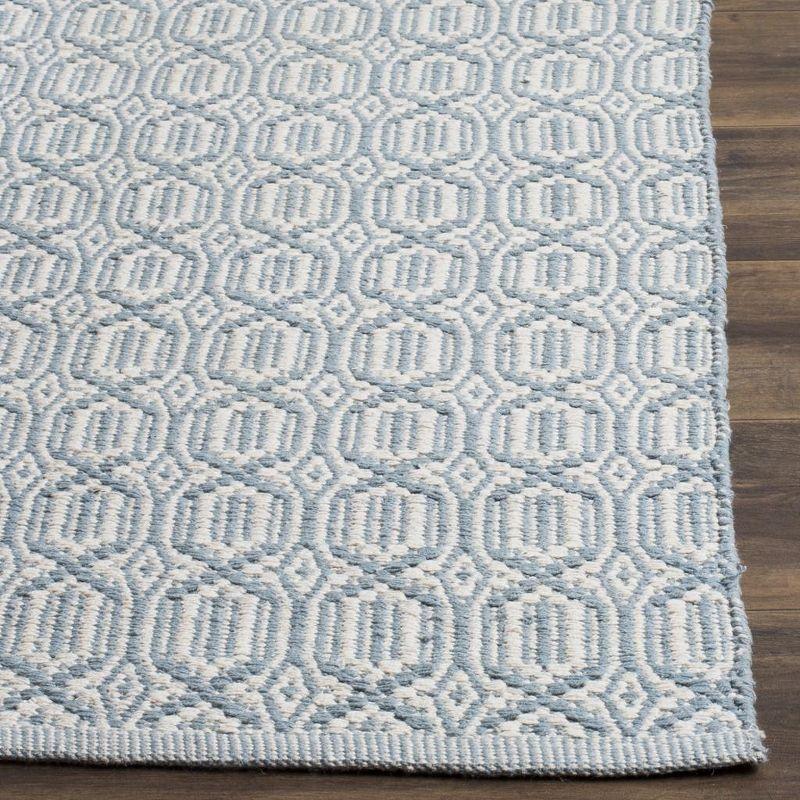Montauk MTK333 Hand Woven Area Rug - Ivory/Blue - 6'x9' - Safavieh.