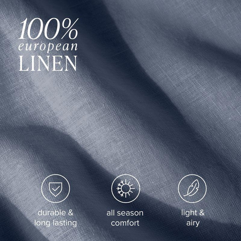 Bare Home 100% Linen Sheet Set