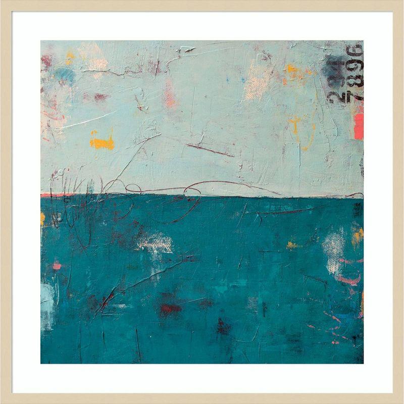 Amanti Art Blue Bay Hideaway by Erin Ashley Wood Framed Wall Art Print