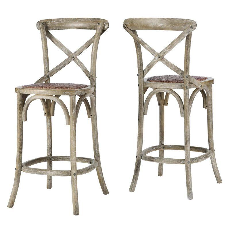 Modway Gear Counter Stool with Gray Finish EEI-5667-GRY