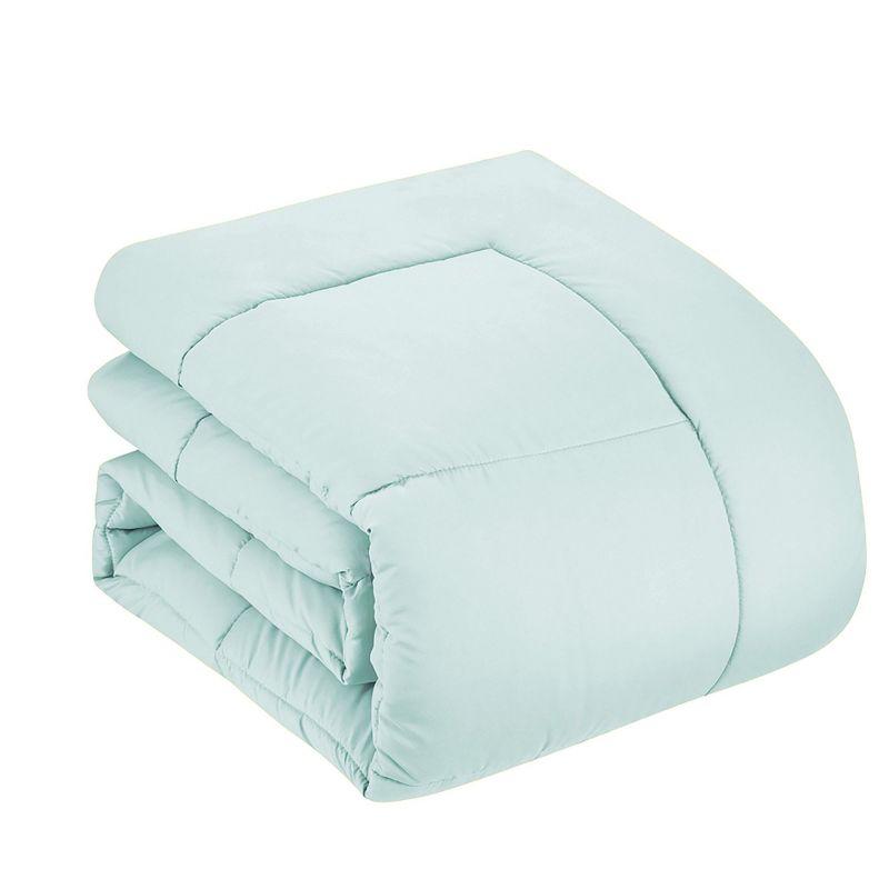 Sweet Home Collection All Season Bed-in-A-Bag 5pc/7pc Solid Color Comforter & Sheet Set Ultra Soft Bedding by Sweet Home Collection
