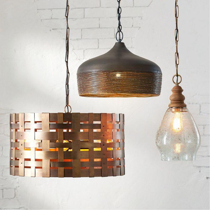 Capital Lighting 4 - Light Dimmable Drum Chandelier