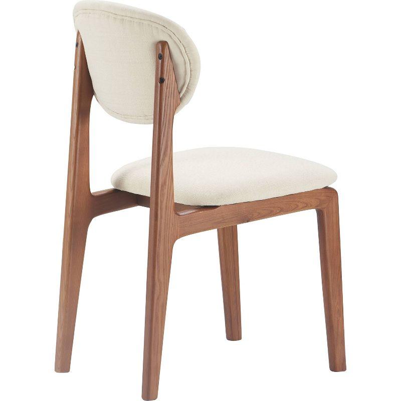 Elle Decor Coralie Mid-Century Modern Upholstered Dining Chair