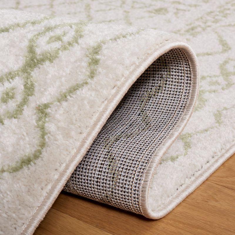 Tulum TUL268 Power Loomed Area Rug - Ivory/Sage - 3'x5' - Safavieh.