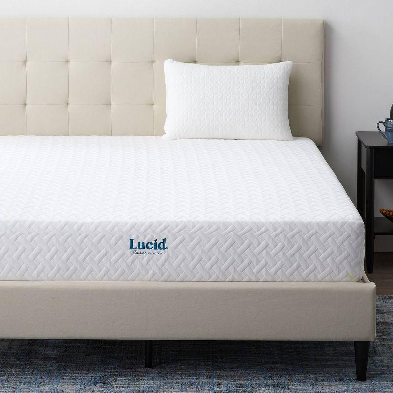 10” Gel Memory Foam Mattress - Medium Feel