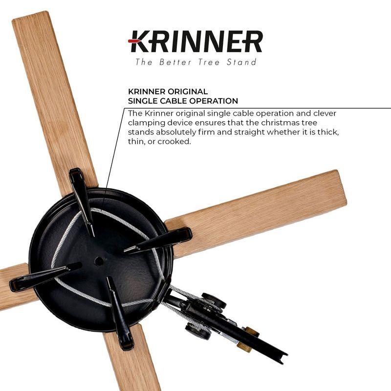 Krinner Krinner Kopenhagen Modern Christmas Tree Stand, Oak