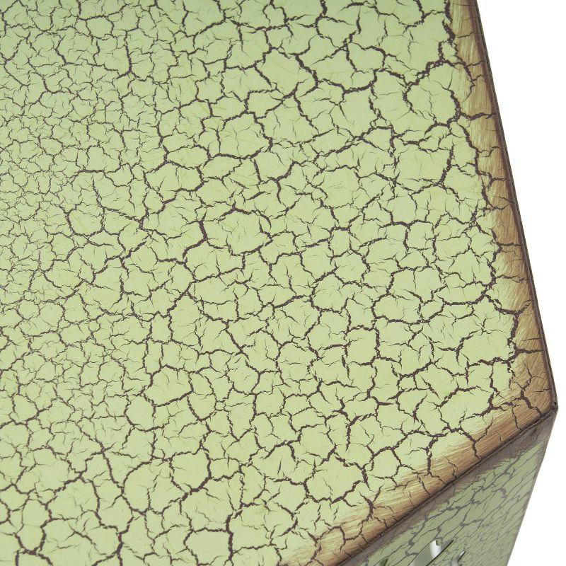 Eliana 14" Sunburst Outdoor Patio Iron Side Table: Weather-Resistant, Hexagon - Christopher Knight Home