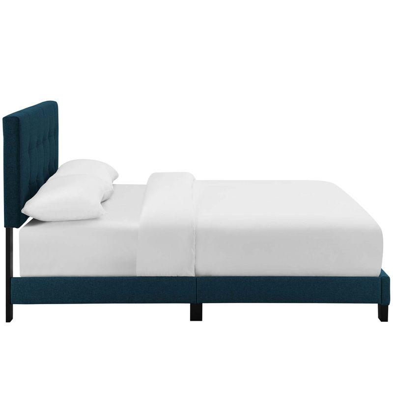 Modway Amira Full Upholstered Fabric Bed - Azure