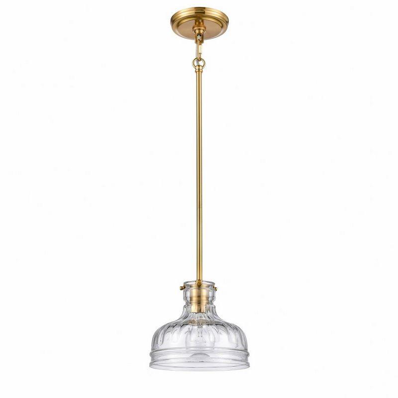 Elk Home Orinoco 1 - Light Pendant in  Satin Brass