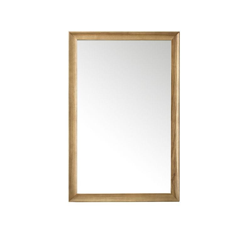 Glenbrooke Solid Wood Flat Wall Mirror