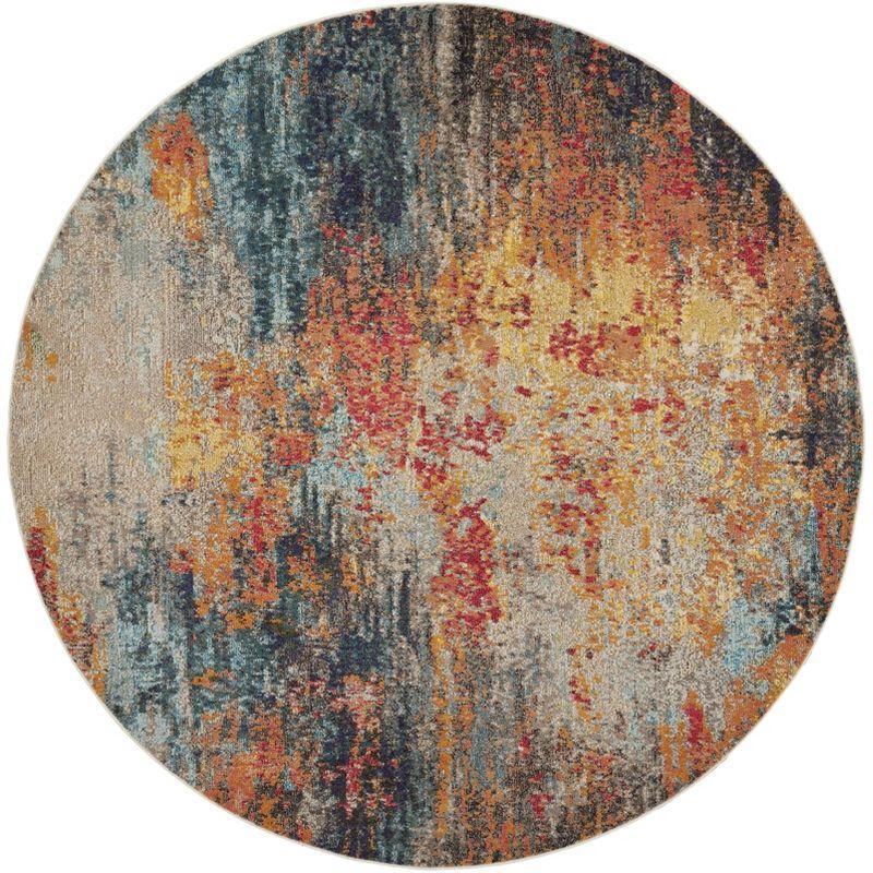 Nourison Celestial Abstract Darkness Indoor Area Rug