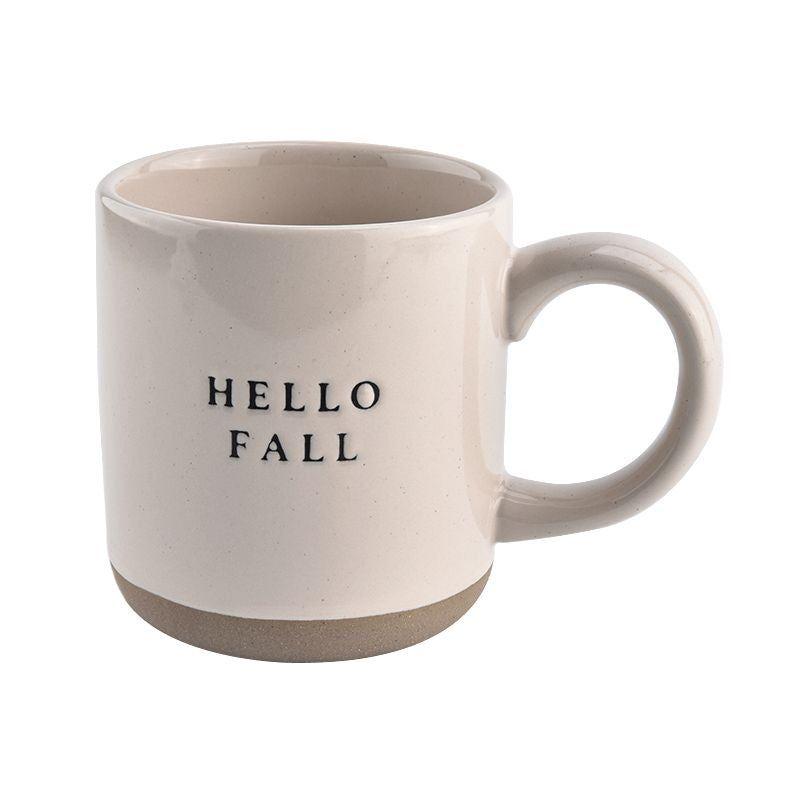 Sweet Water Decor Hello Fall Stoneware Coffee Mug -14oz