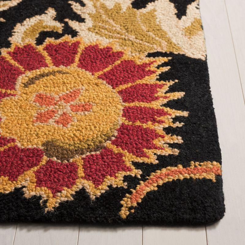 Earlee Hand Tufted Wool Floral Rug