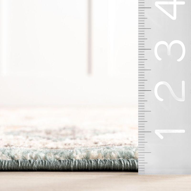 Nuloom Lenore Floral & Paisley 8x10 Indoor Area Rug for Living Room Bedroom Dining Room Kitchen, Beige/Multicolor
