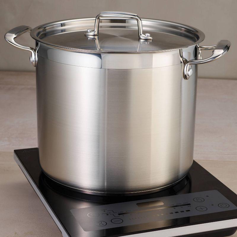 Tramontina Tramontina Gourmet Aluminum Stock Pot with Lid