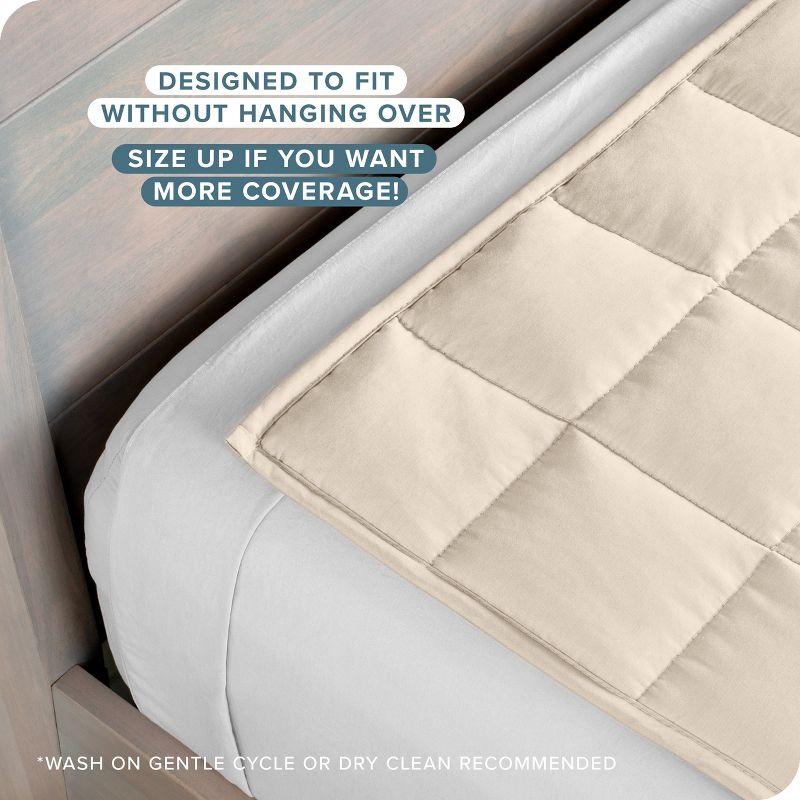 Bare Home Cotton Twill Weighted Blanket
