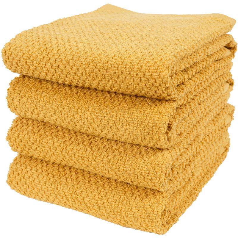 KAF Home Popcorn Terry Towels (Set of 4)