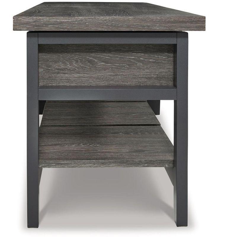 Signature Design by Ashley Casual Rhyson Storage Bench, Brown