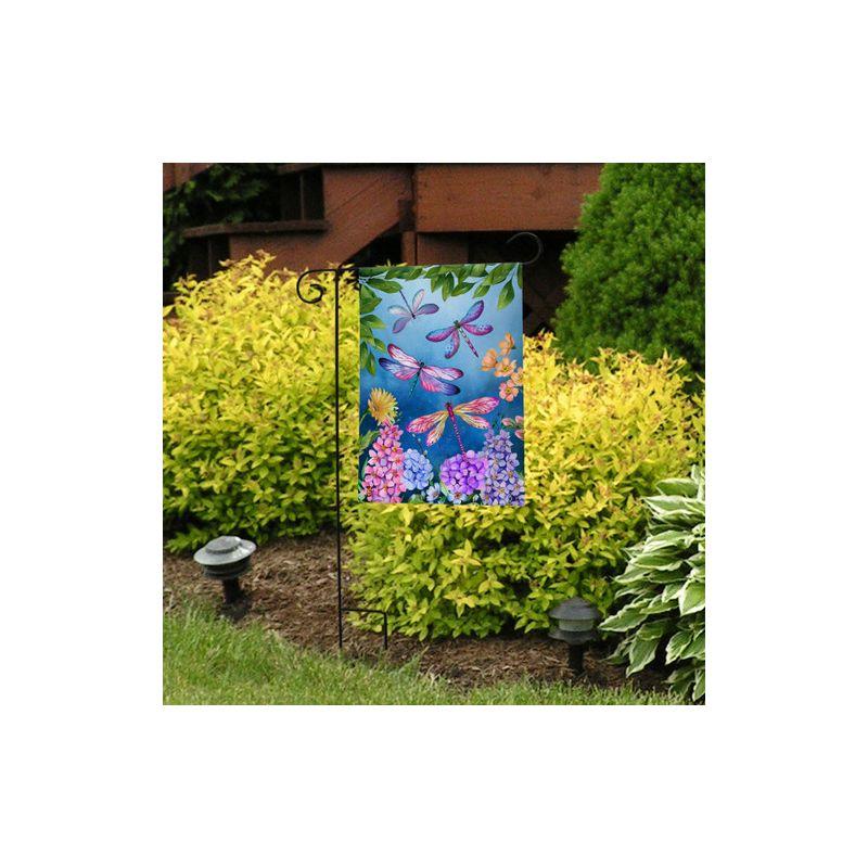 Dragonflies Spring Garden Flag 18" x 12.5" Briarwood Lane