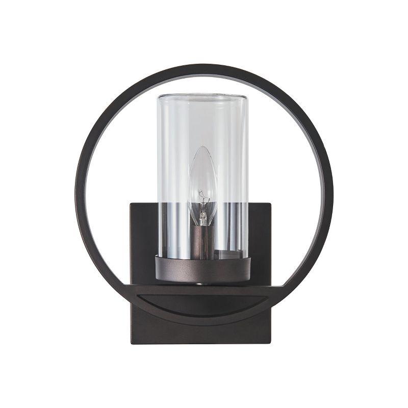 Chloe Lighting Joseph Transitional 1 Light Rubbed Bronze Outdoor/indoor Wall Sconce 11"Tall
