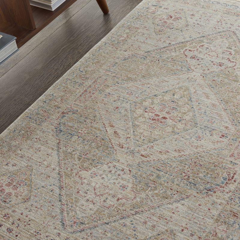 Nourison Enchanting Home Persian Indoor Area Rug Beige/Grey 3' x 5'