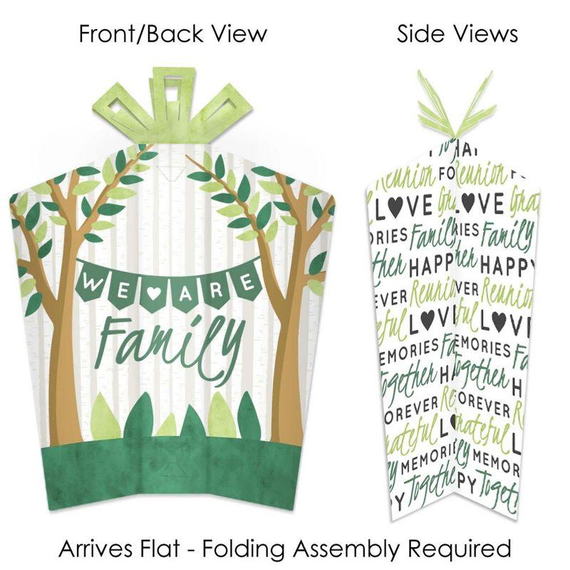 Big Dot of Happiness Family Tree Reunion - Table Decorations - Family Gathering Party Fold and Flare Centerpieces - 10 Count