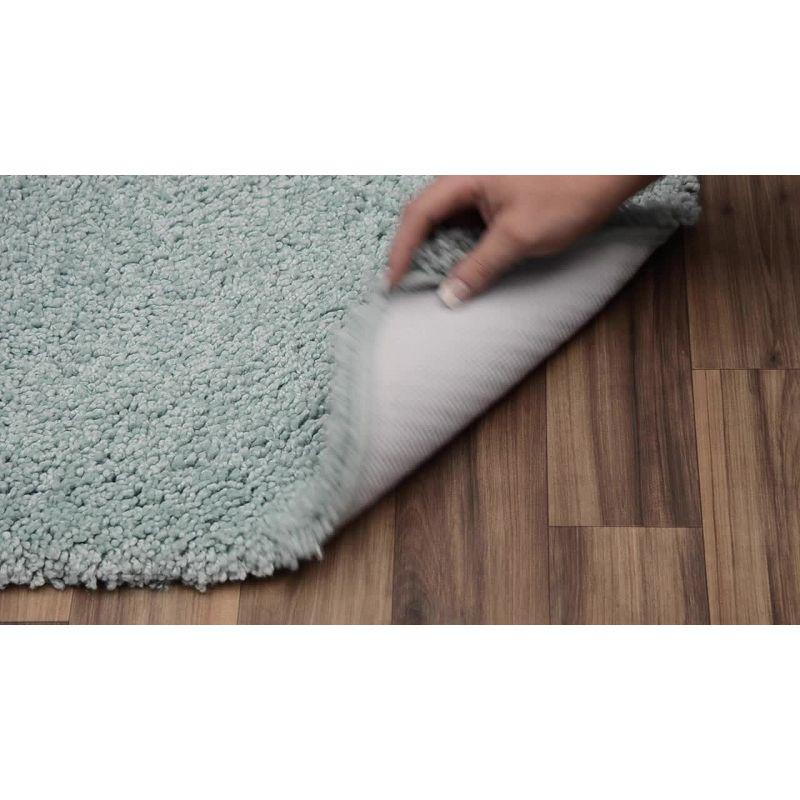 2pc Serendipity Shaggy Washable Nylon Bath Rug Set - Garland