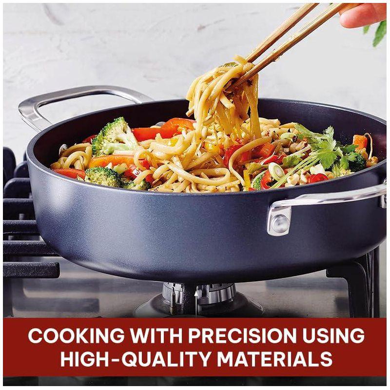 Alva Alva Maestro 3.5 Qt. Premium Nonstick Ceramic Frying Pan with Lid - Non Toxic and Oven Safe