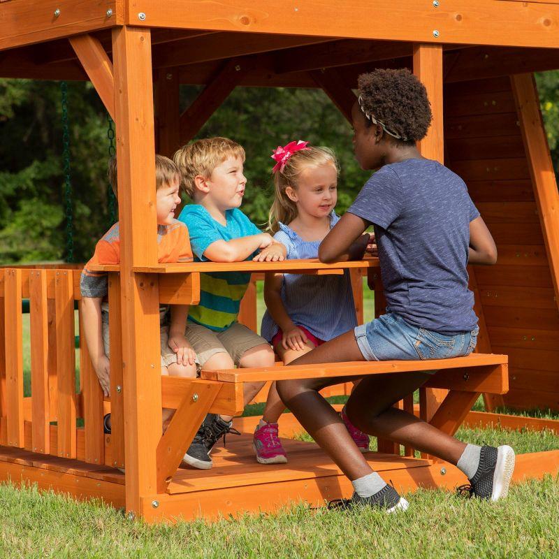 Backyard Discovery Skyfort II Swing Set