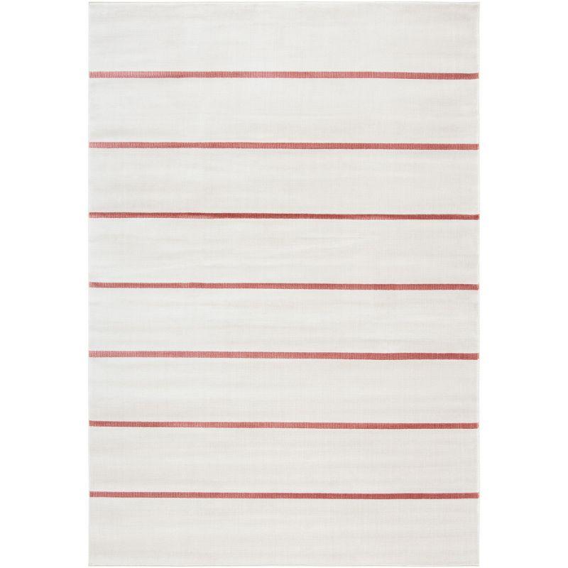 Orwell ORW391 Power Loomed Indoor Area Rug - 9'x12' - Ivory/Rust - Safavieh