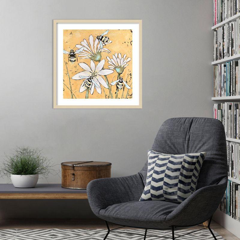 Amanti Art Busy As A Bee II by Jade Reynolds Wood Framed Wall Art Print