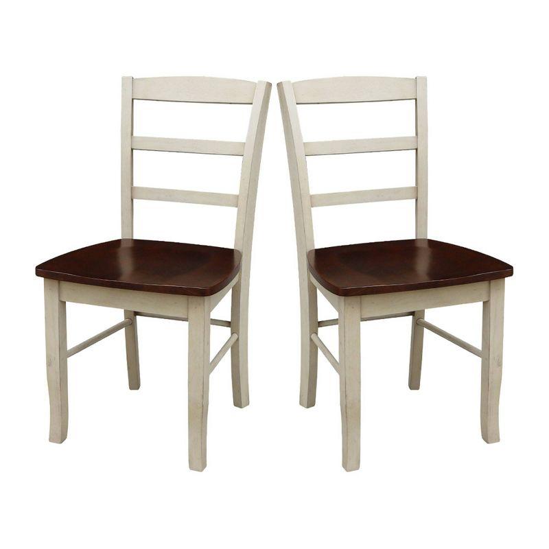 Set of 2 Madrid Ladderback Chairs - International Concepts