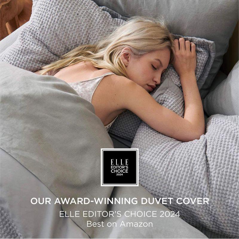 Bedsure Bedsure 100% Cotton Waffle Weave Duvet Cover